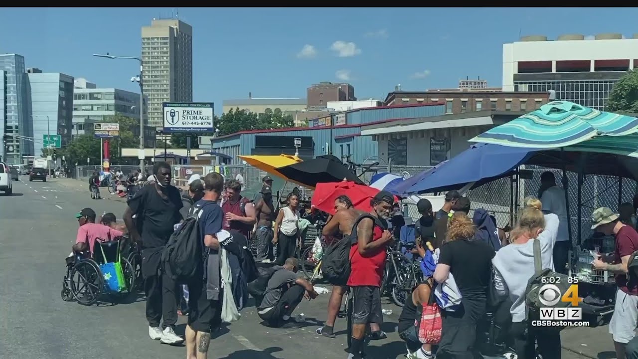 Roxbury residents frustrated Mass and Cass encampments have returned