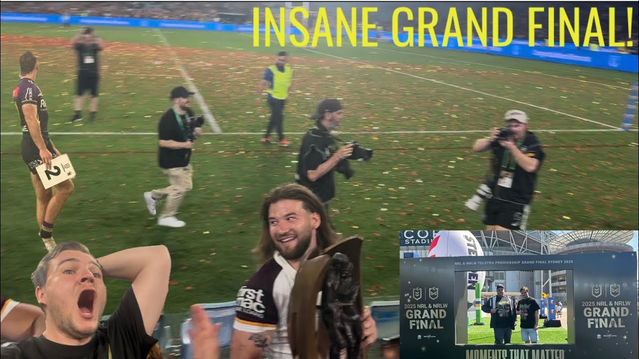 Гранд-финал NRL 2025: лучшие моменты матча STORM против BRONCOS (видеоблог)