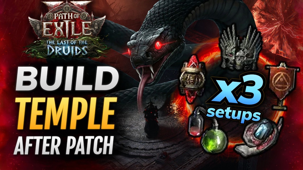 [PoE 2] How to BUILD Temple After Patch? - GUIDE + Setups for Vaal Temple Farm - Path of Exile 2