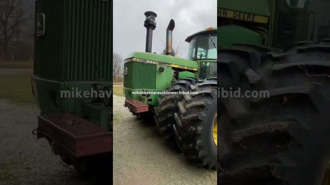 1986 JD 8440 Articulating Tractor