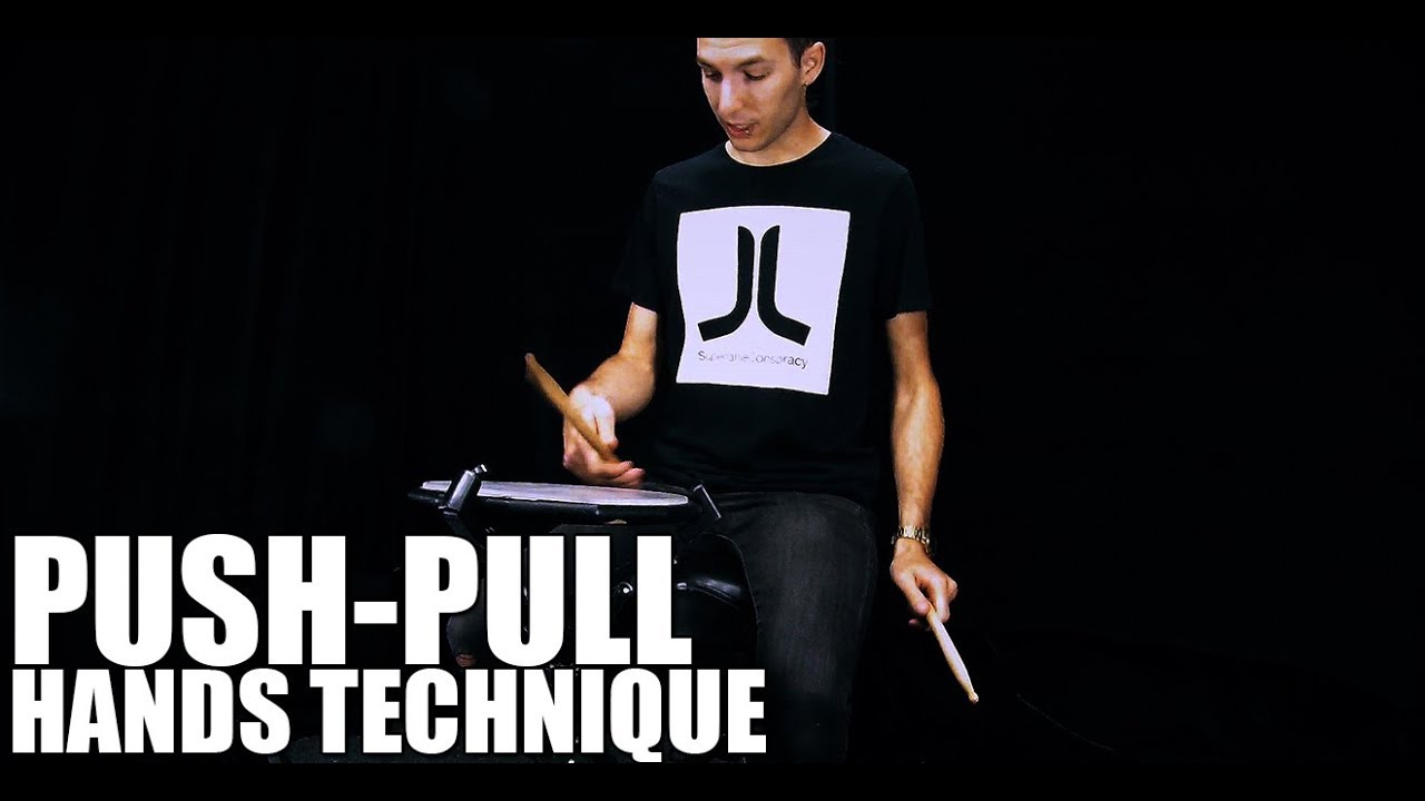 Техника игры на барабане Push Pull — Джеймс Пейн
