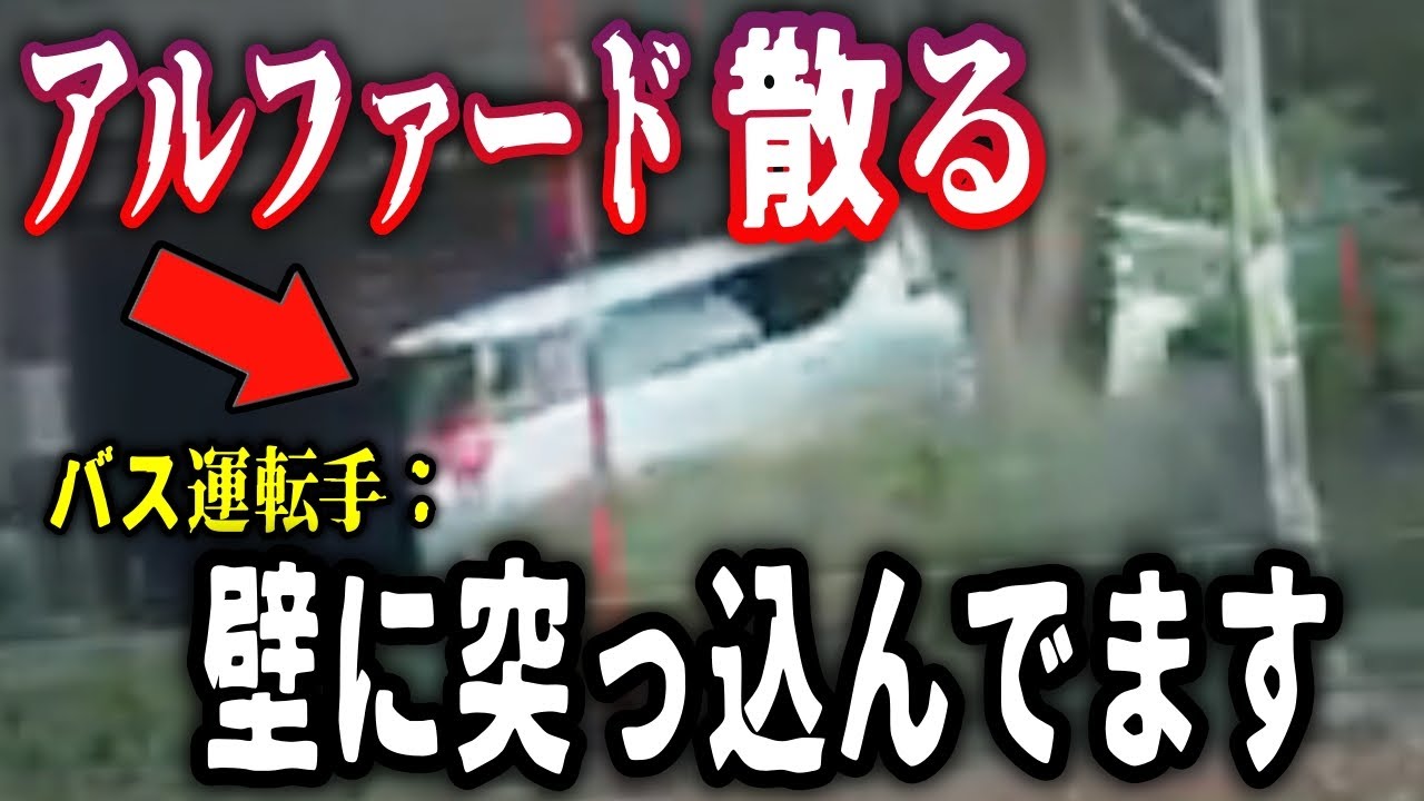【ドラレコ】新宿・高級ホテルでアルファードが壁に激突！雪壁の死角で衝突！ 高速で「停止」する恐怖のレンタカー！