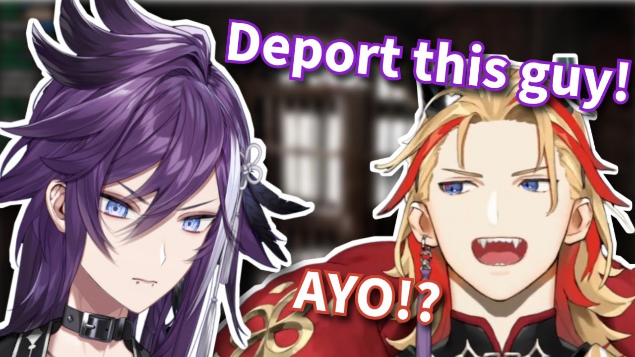 Axel's new outfit reveal got Hakka wanting to DEPORT HIM!【Holostars EN | Axel Syrios 】