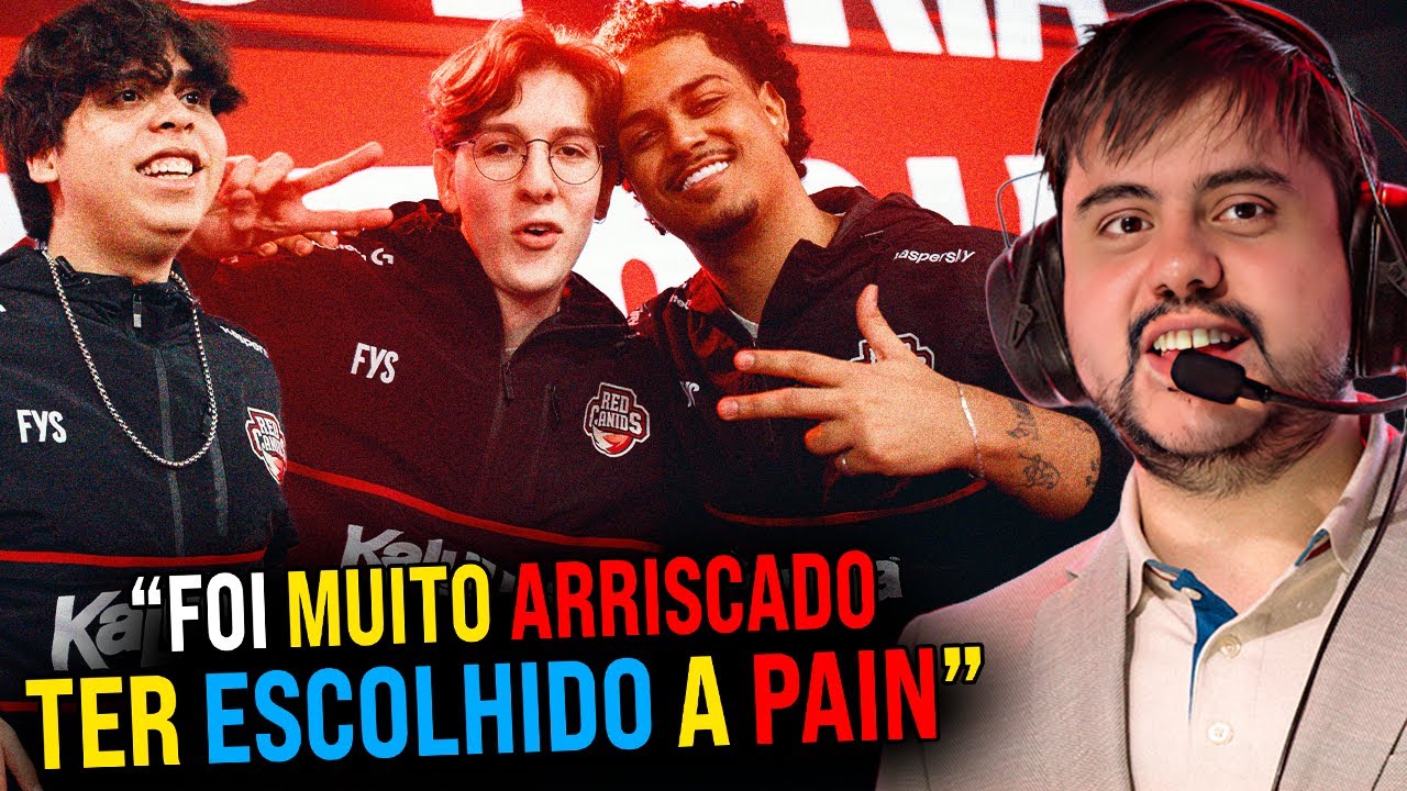 🚨 CONVERSANDO SOBRE COMO FOI SER TOP 1 NO PRIMEIRO SPLIT COMO COACH E ESCOLHA DA PAIN NOS PLAYOFFS