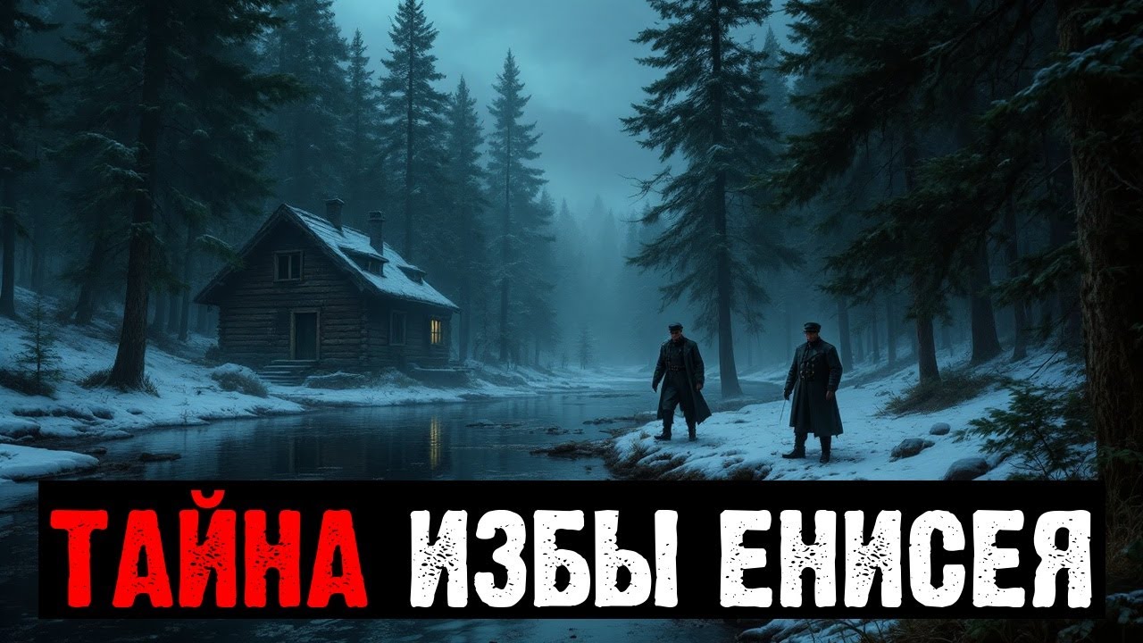 В 1952 ГОДУ СПЕЦГРУППА КГБ ПРОПАЛА У ТАИНСТВЕННОЙ ИЗБЫ НА БЕРЕГУ ЕНИСЕЯ