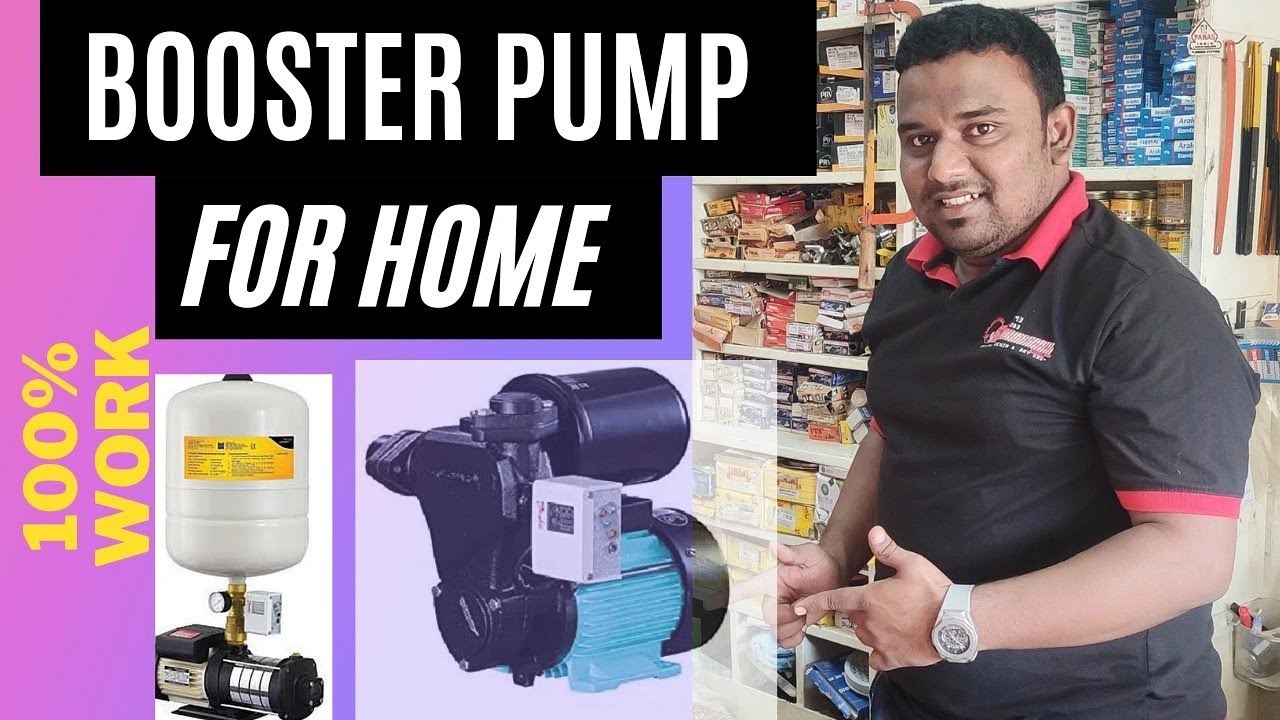 V Guard Booster Automatic Pressure Control Pump for Home पानी का प्रेशर कैसे बढ़ाएं #booster #pump