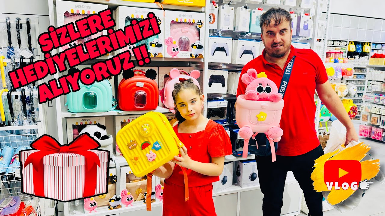 ARKADAŞLARA VE KUZENLERE YURT DIŞI HEDİYELERİ ALIYORUM!! ALIŞVERİŞ VLOG !!!