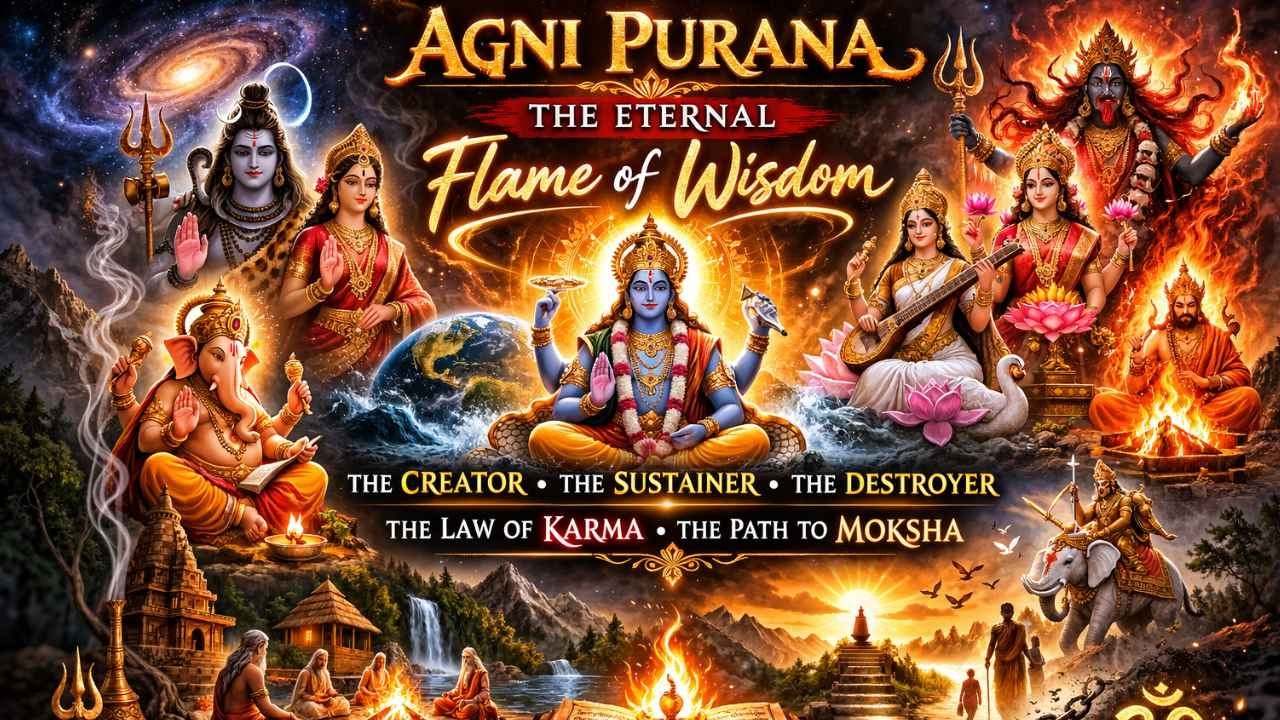 అగ్ని పురాణం | శాశ్వత జ్ఞాన జ్యోతి | Agni Purana – The Eternal Flame of Wisdom | Part - 1 | #telugu