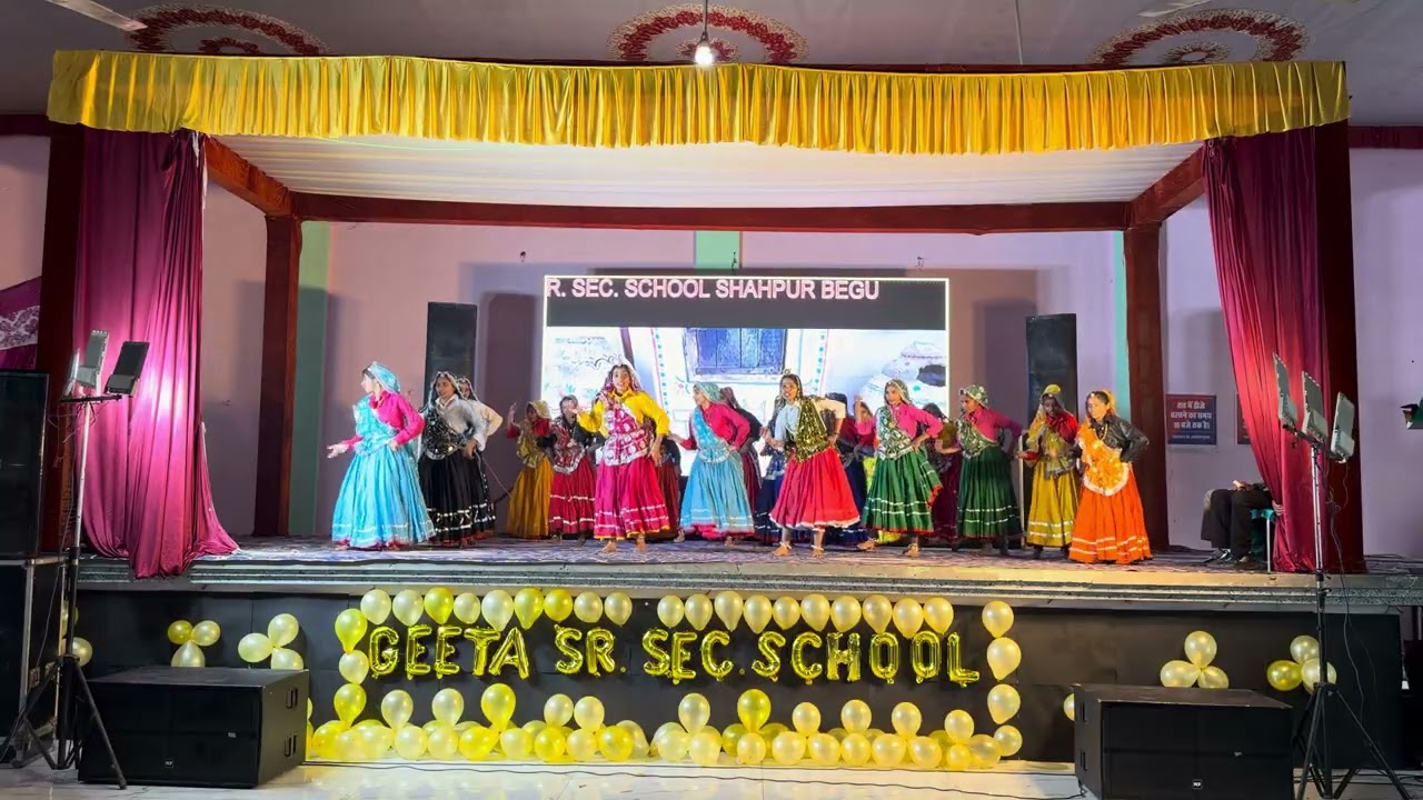Haryanvi Group, Dance || presented by Geeta Senior Secondary School