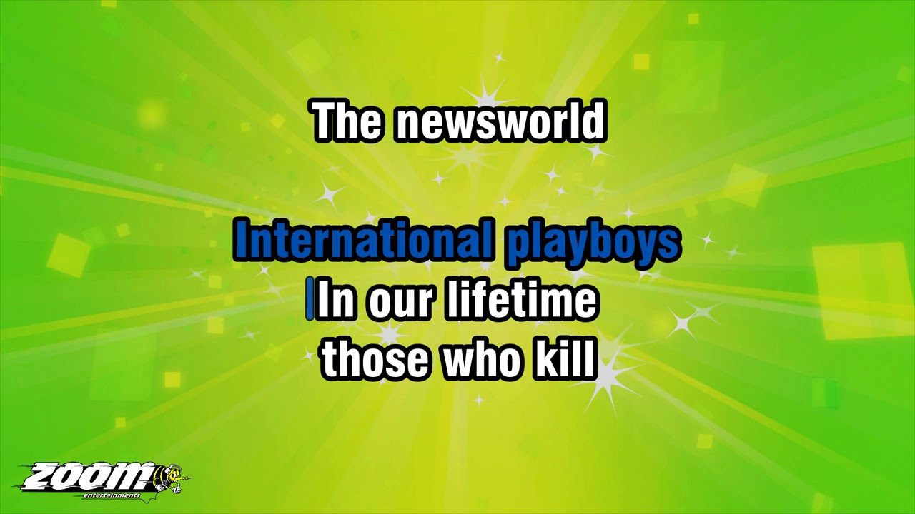 Morrissey - The Last Of The Famous International Playboys - Karaoke Version from Zoom Karaoke