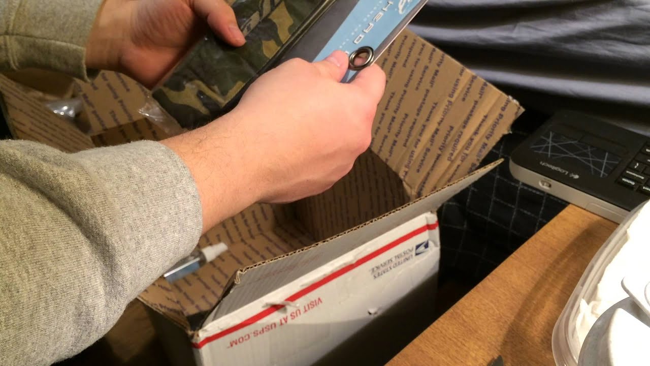 Hustle Paintball's October mystery box....unboxing :)