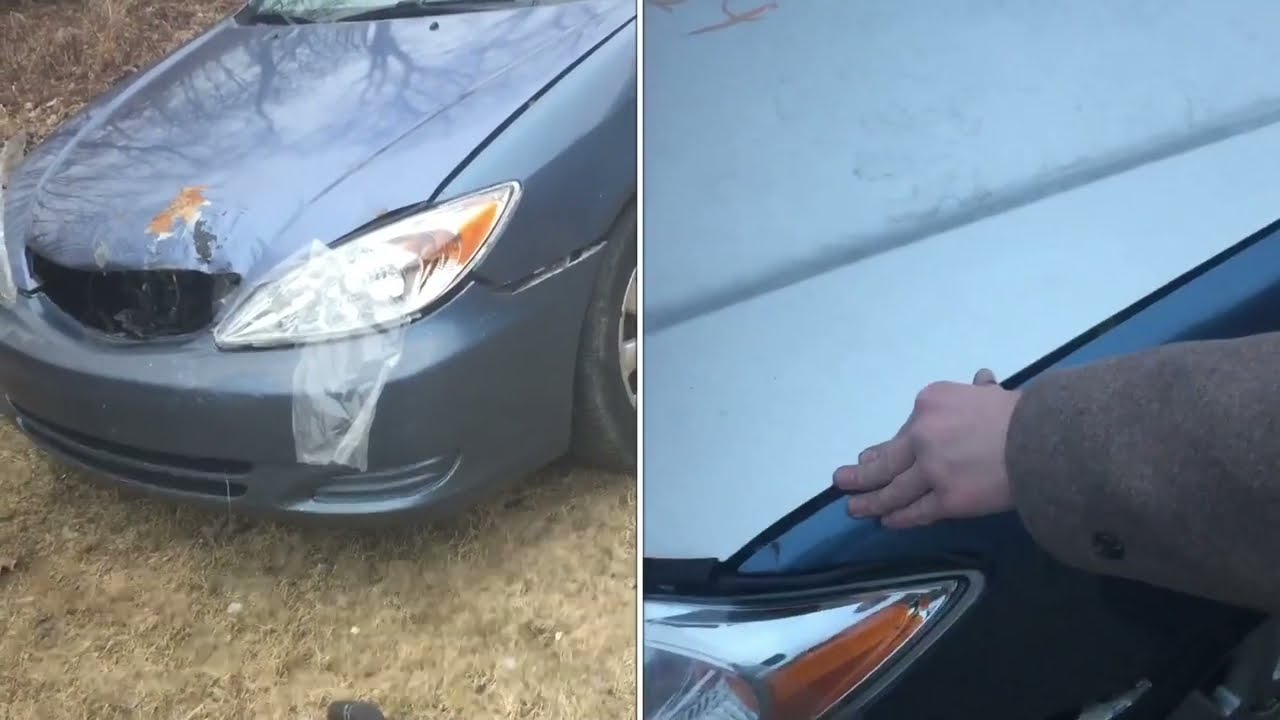 “replacing” HOOD on toyota camry