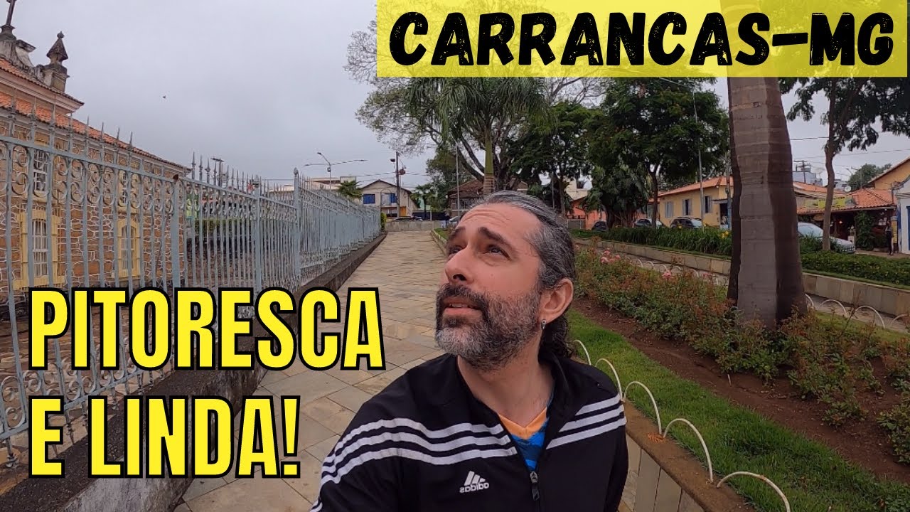 TOUR EM CARRANCAS-MG 2023 | Praça central e degustação de queijo