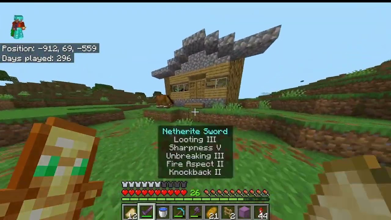 Minecraft Let's Play (raw footage