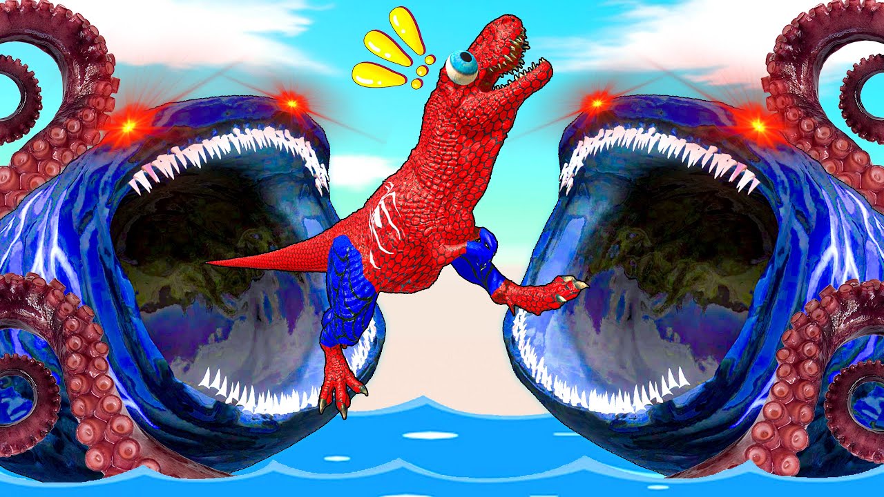 TREX ALL DINOSAUR ULTIMATE BATTLES 1 HOUR DINOSAUR COMPILATION 2025 INDIMONIS REX