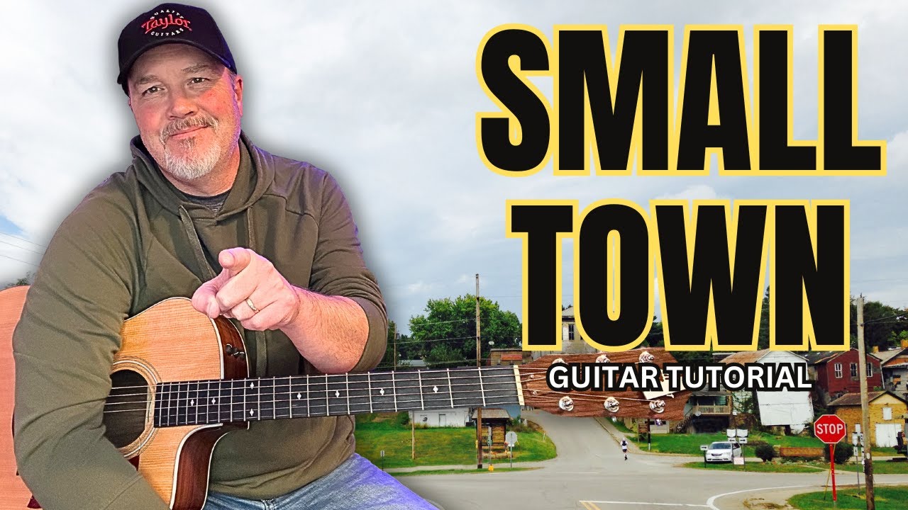 Как играть Small Town — урок игры на рок-гитаре Джона Мелленкампа