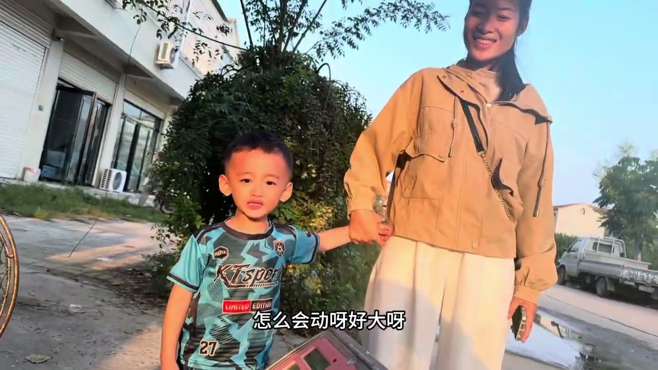 老挝媳妇带中国老公赶河南农村大集，体验不一样的农村慢生活！