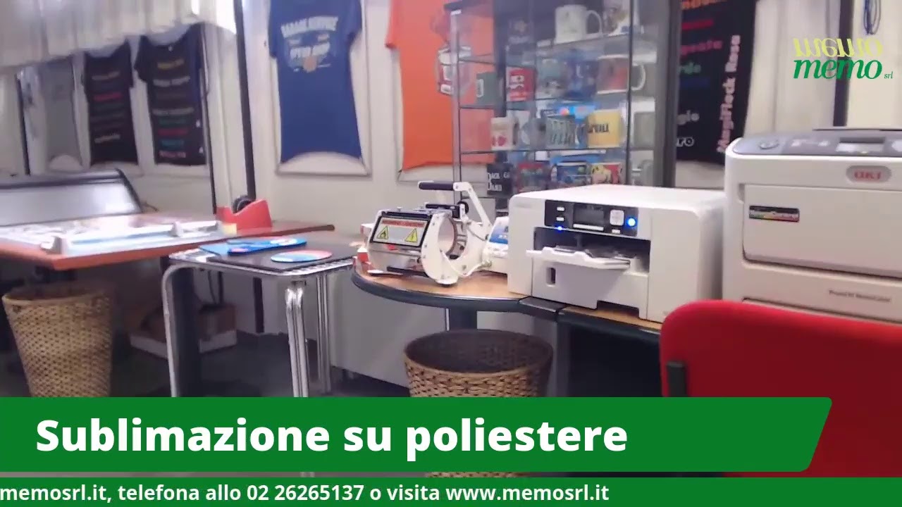 Personalizzare tessuti in poliestere con la sublimazione