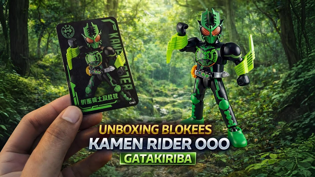 Unboxing Blokees Kamen Rider OOO gatakiriba