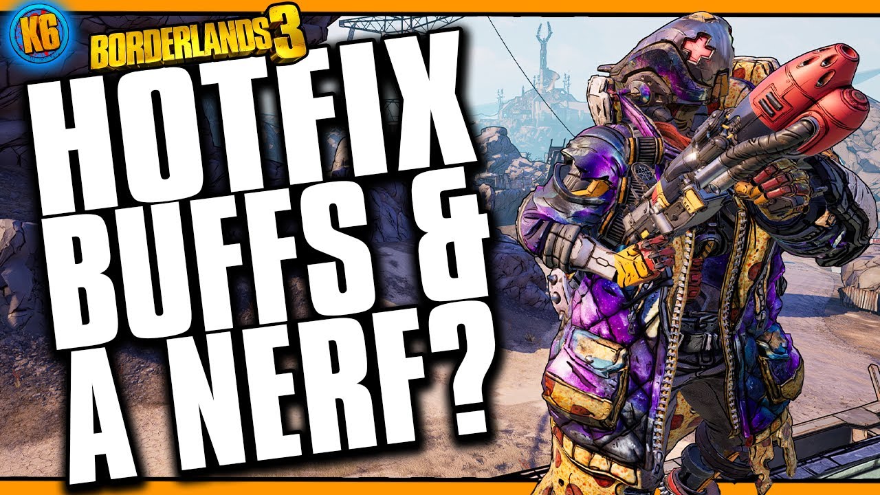 HOTFIX! BUFFS TO MOZE, ZANE & FL4K ... and a little, tiny, nerf...