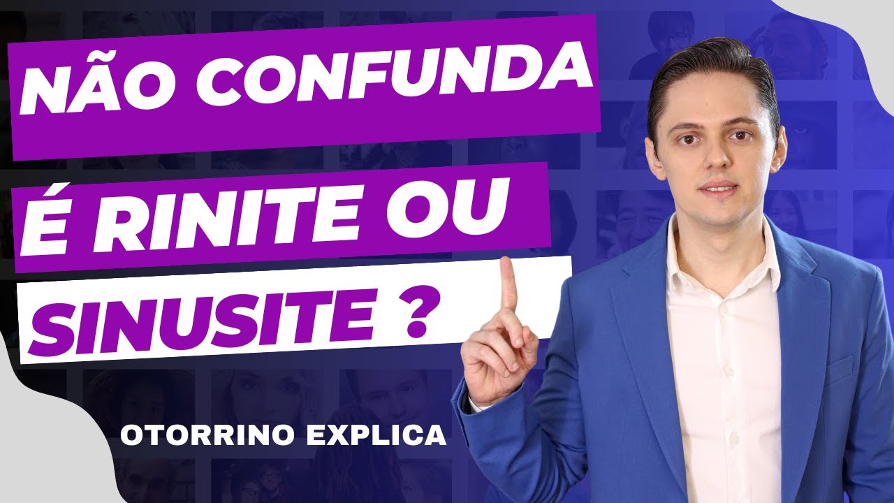 🔥Voc&ecirc; sabe a diferen&ccedil;a entre RINITE e SINUSITE ? Otorrino explica