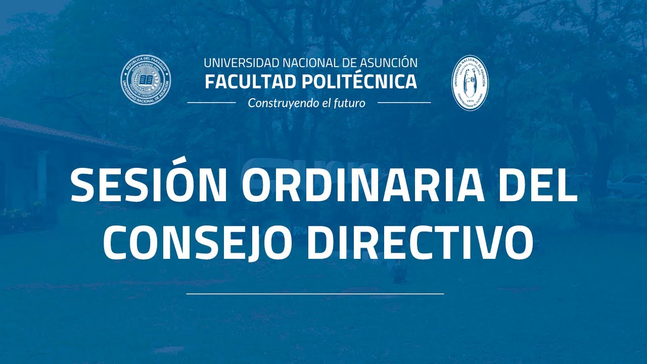 SESIÓN ORDINARIA DEL CONSEJO DIRECTIVO - Lunes 16 de Enero de 2026