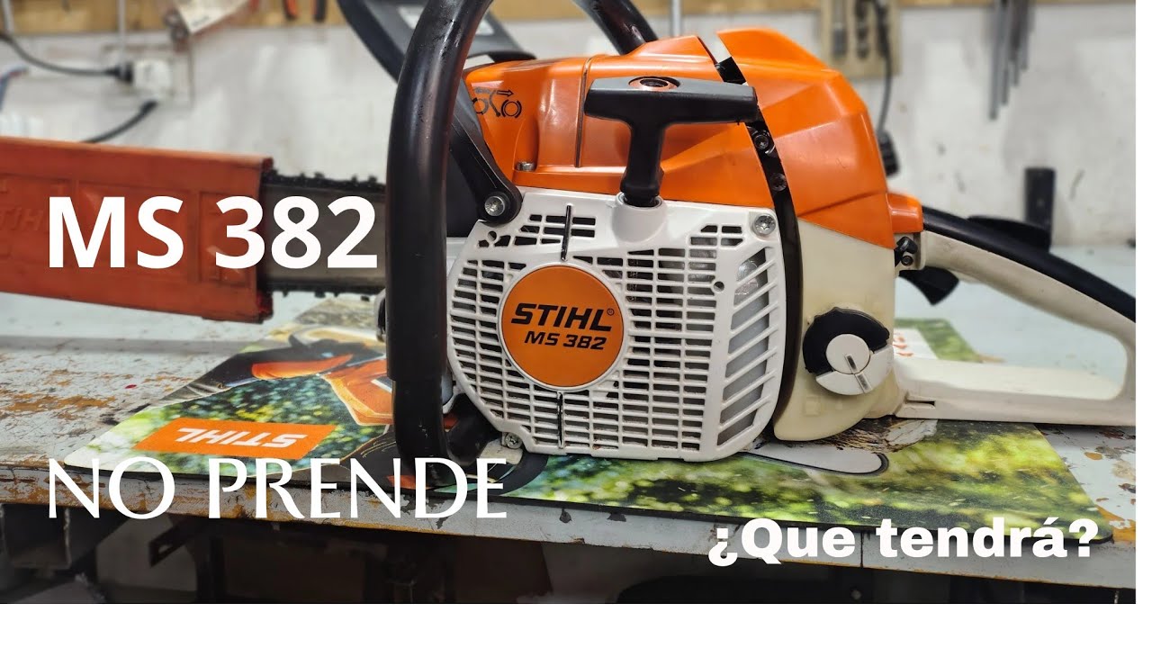 Motosierra Stihl Profesional MS 382 no prende. Chequeo/ diagnóstico y reparación!!!!