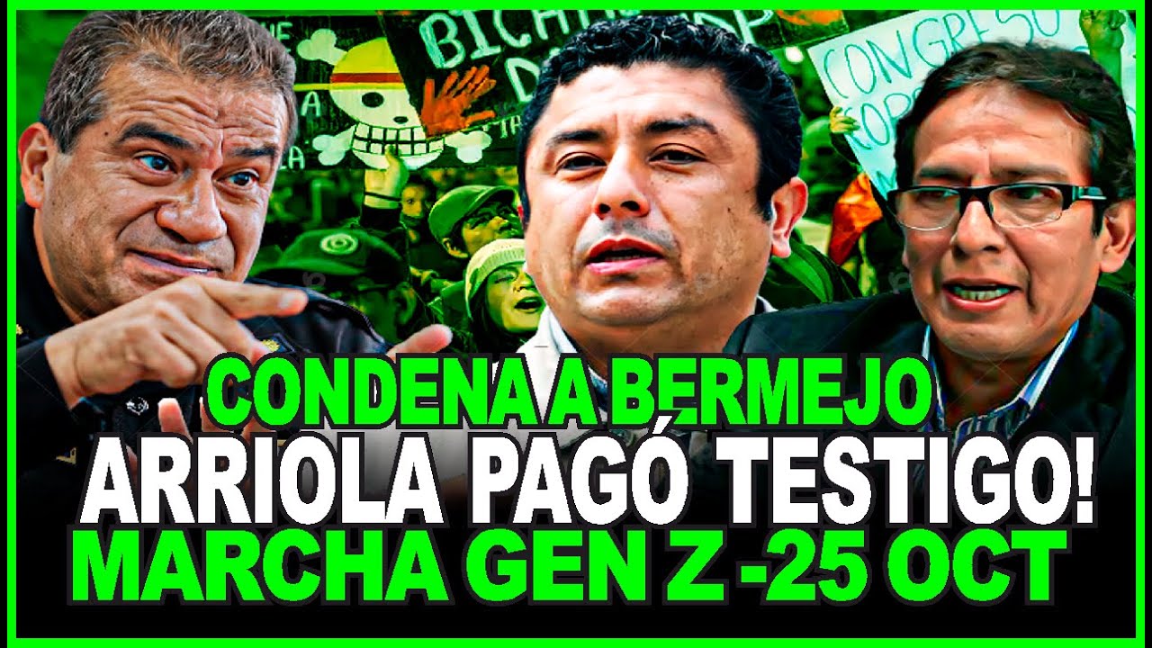 💣BOMBA! ARRIOLA PAG&Oacute; A TESTIGO EN CASO BERMEJO! RETOS DE LA GEN Z ! EXPONE JAIME ANTEZANA