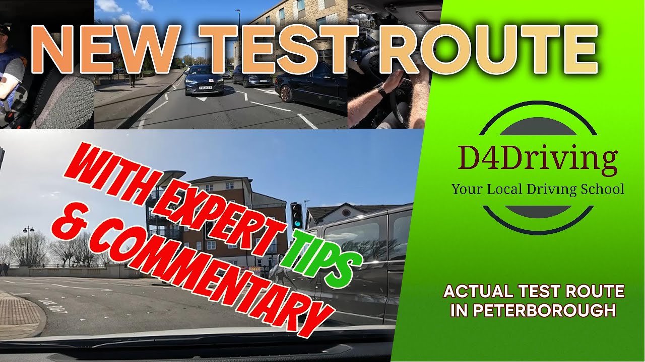 A NEW test route ! Prepare for you driving test and master it now!