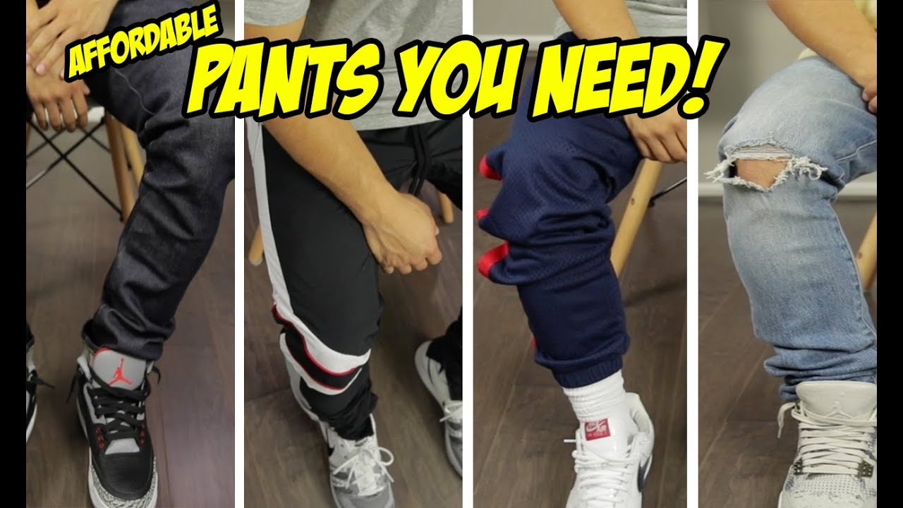 7 AFFORDABLE PANTS & SHORTS EVERY GUY NEEDS!