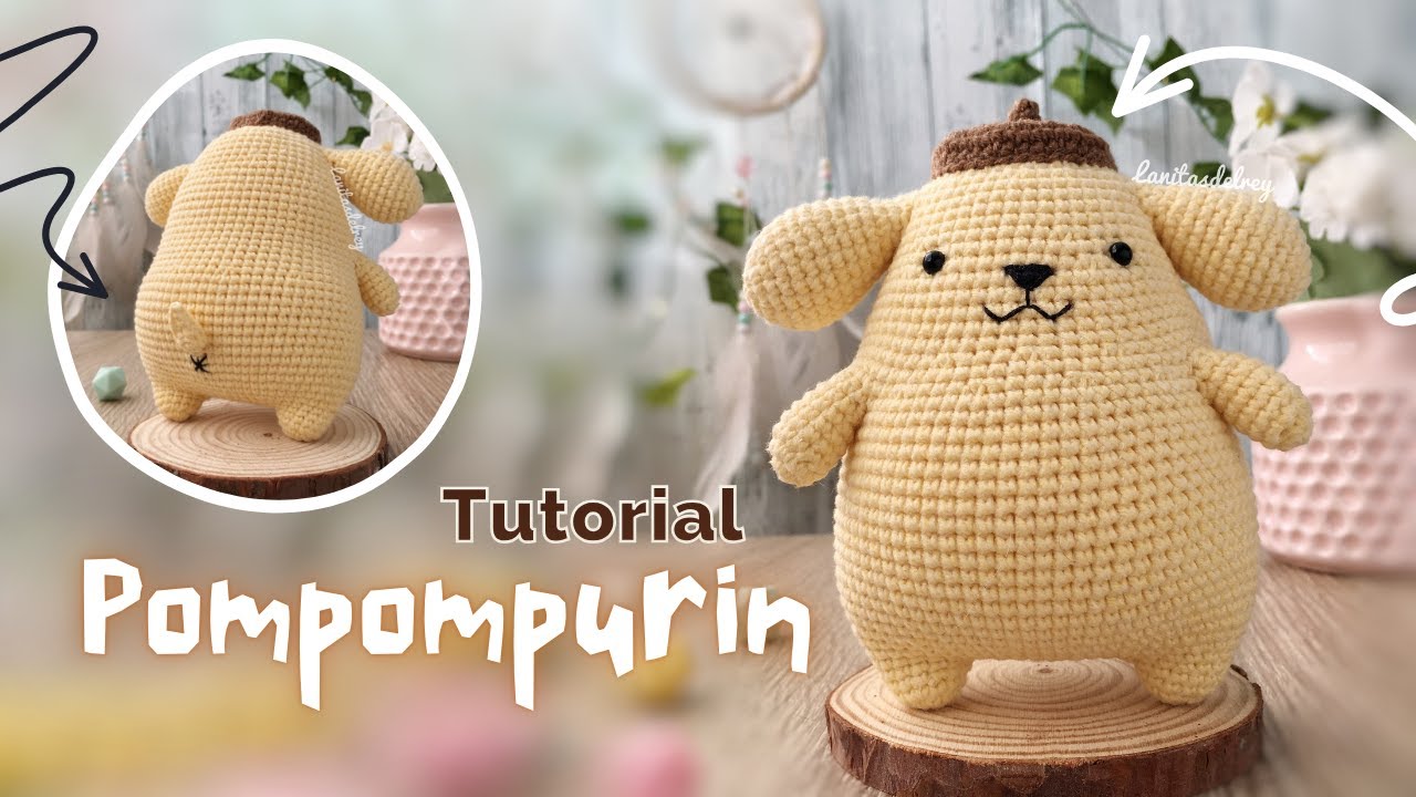 Tutorial Amigurumi - Pompompurin de Sanrio