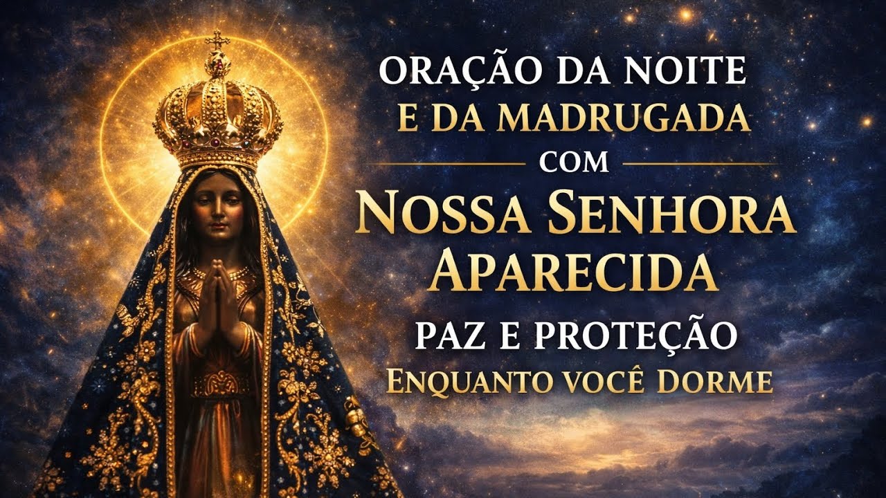 Nossa Senhora: Oração da Noite e da madrugada para proteção da casa e da família.  