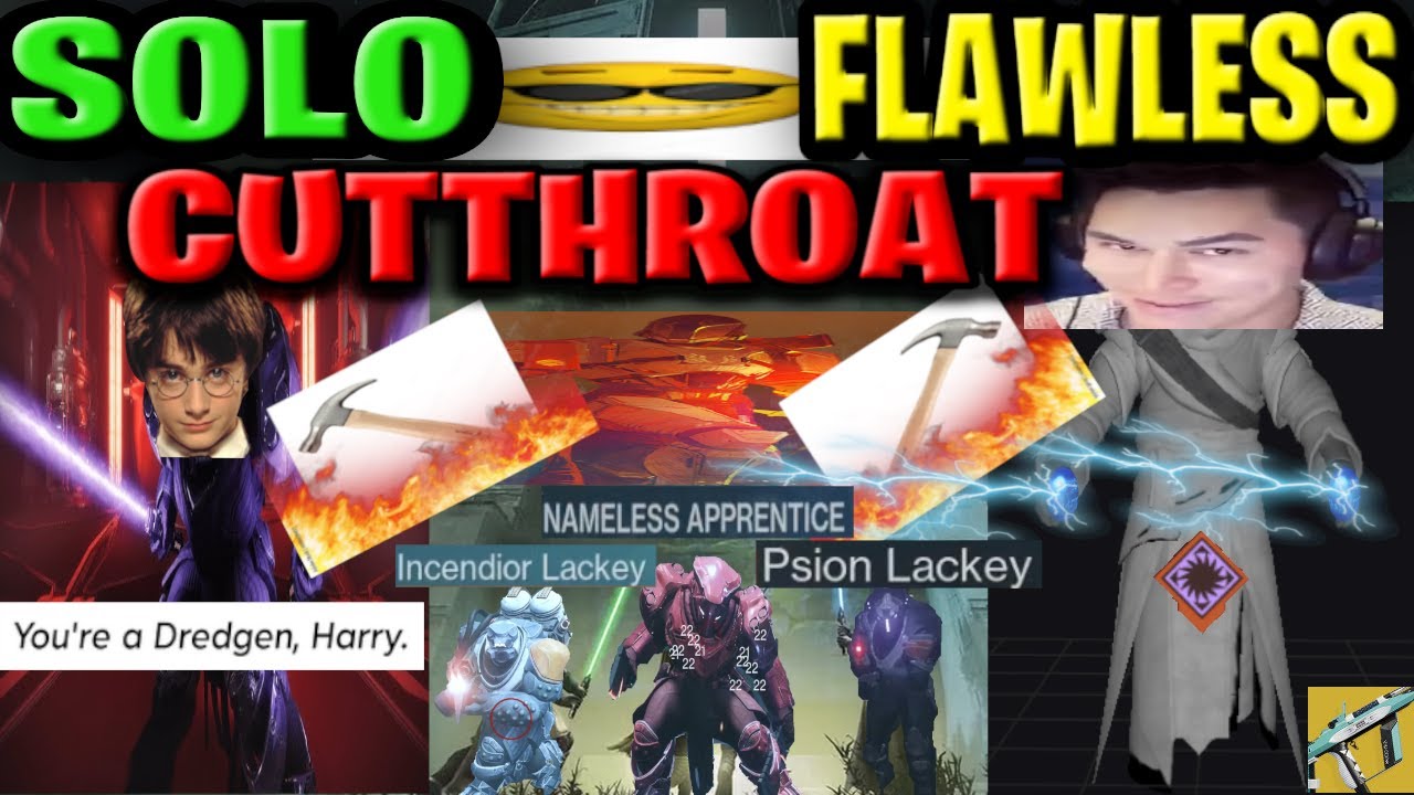 WORLDS FIRST Solo Flawless CUTTHROAT Equilibrium | Titan