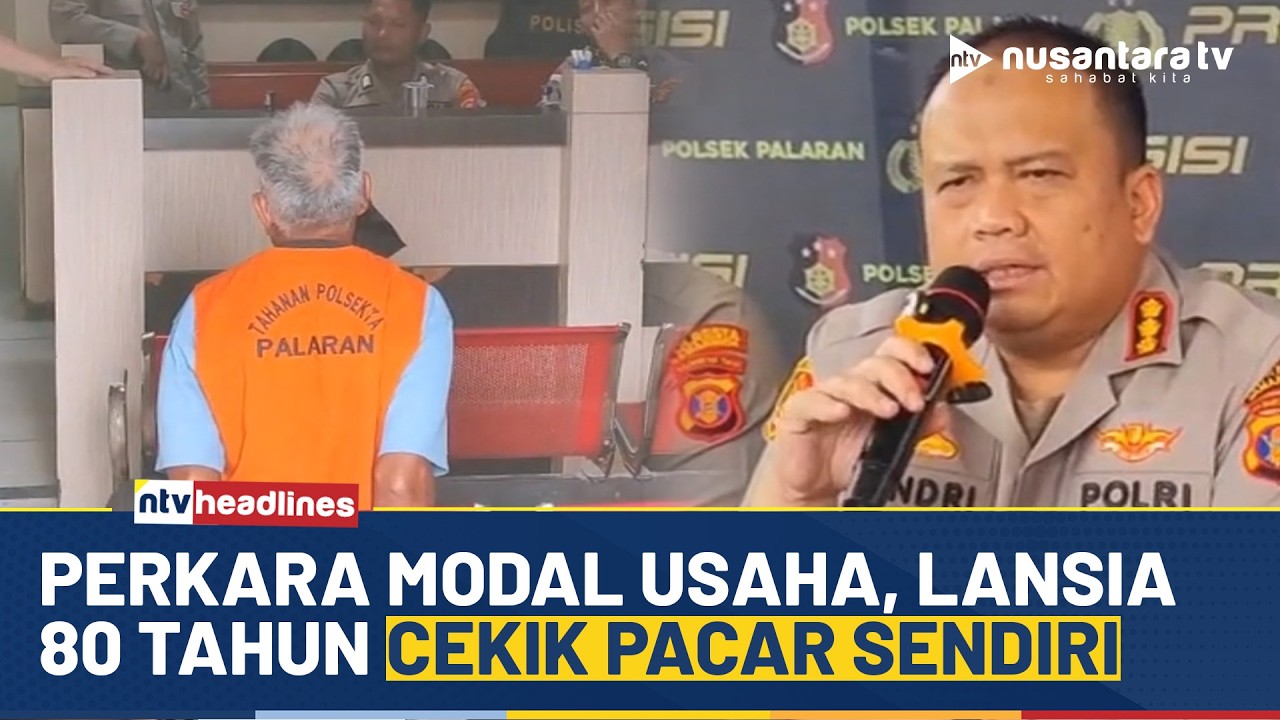 Miris! Lansia 80 Tahun di Samarinda Cekik Pacar Sendiri Hingga Tewas Akibat Selisih Uang Usaha | NTV
