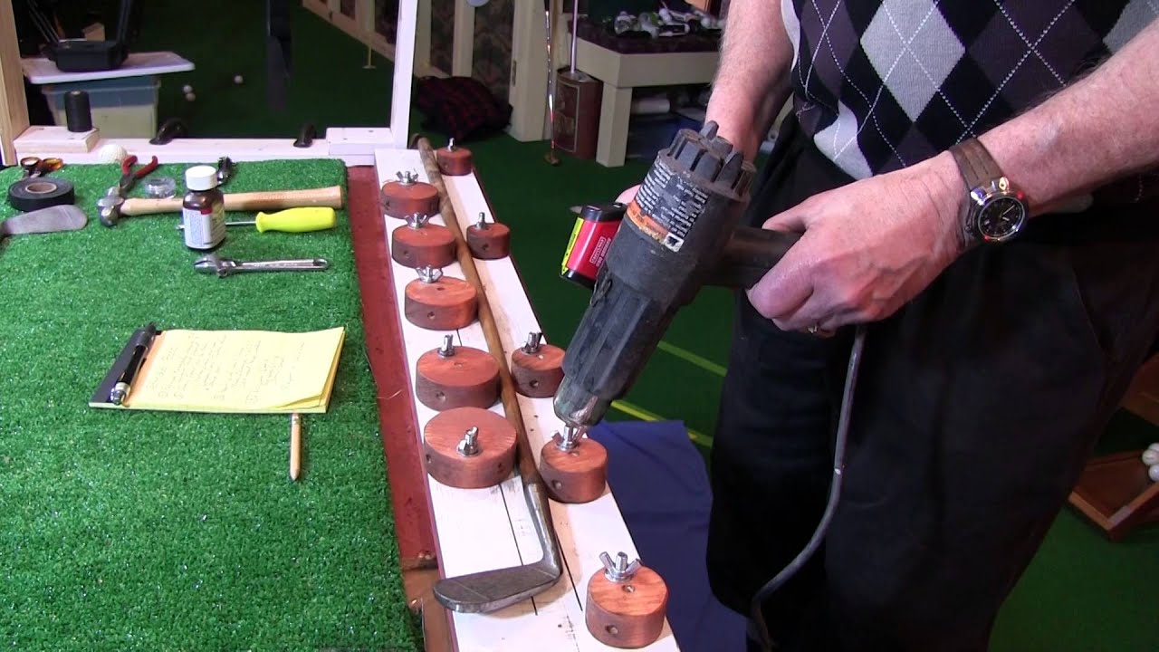 How to Straighten the Shaft of a Hickory Golf Club
