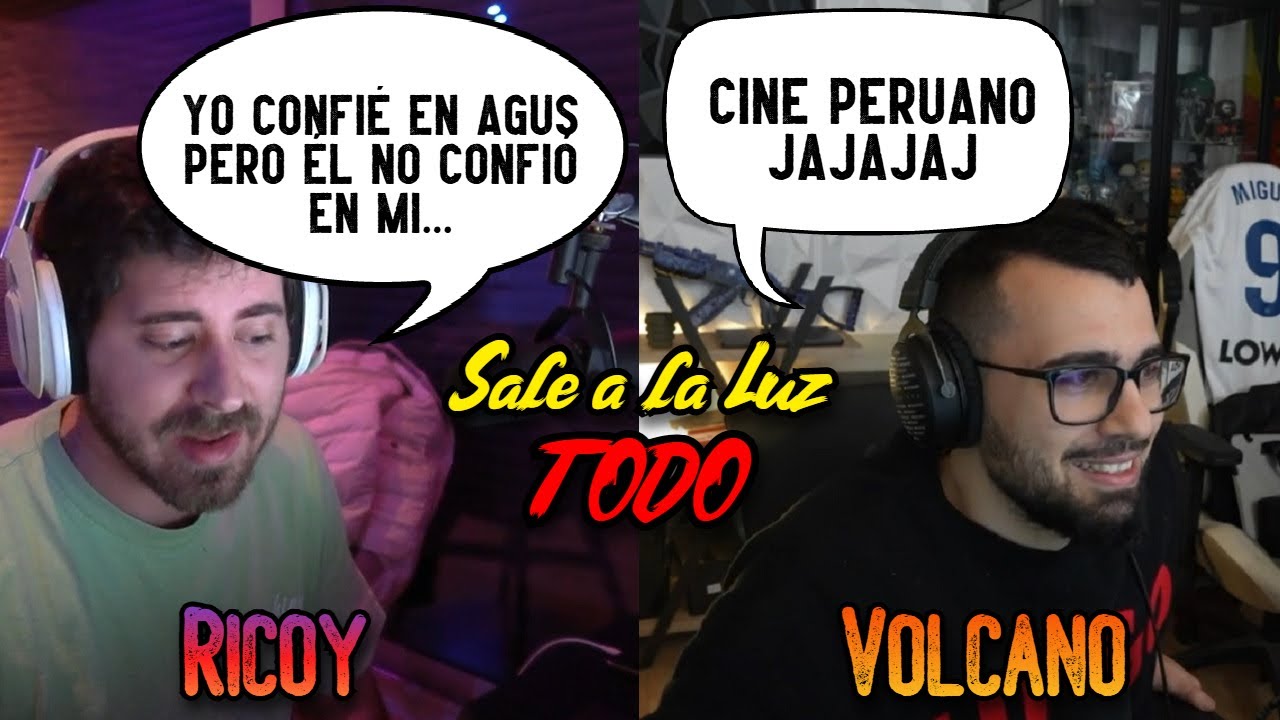 SE FILTRÓ TODO Ricoy responde a Agustabell Volcano reacciona Salseo y Polemica Post-Evento Rust Kick