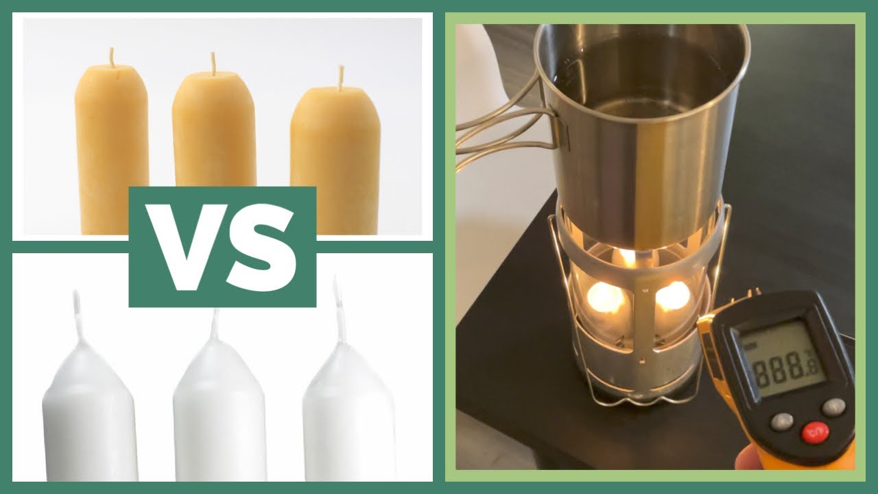 UCO Lantern to heat Water. Beeswax or Normal candle?
