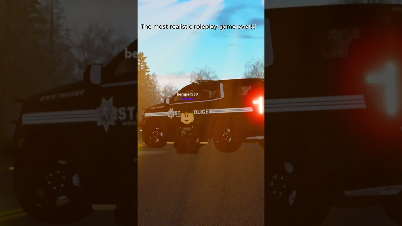 The most realistic roleplay game ever!!! #roblox #police #cops #roleplay #realistic