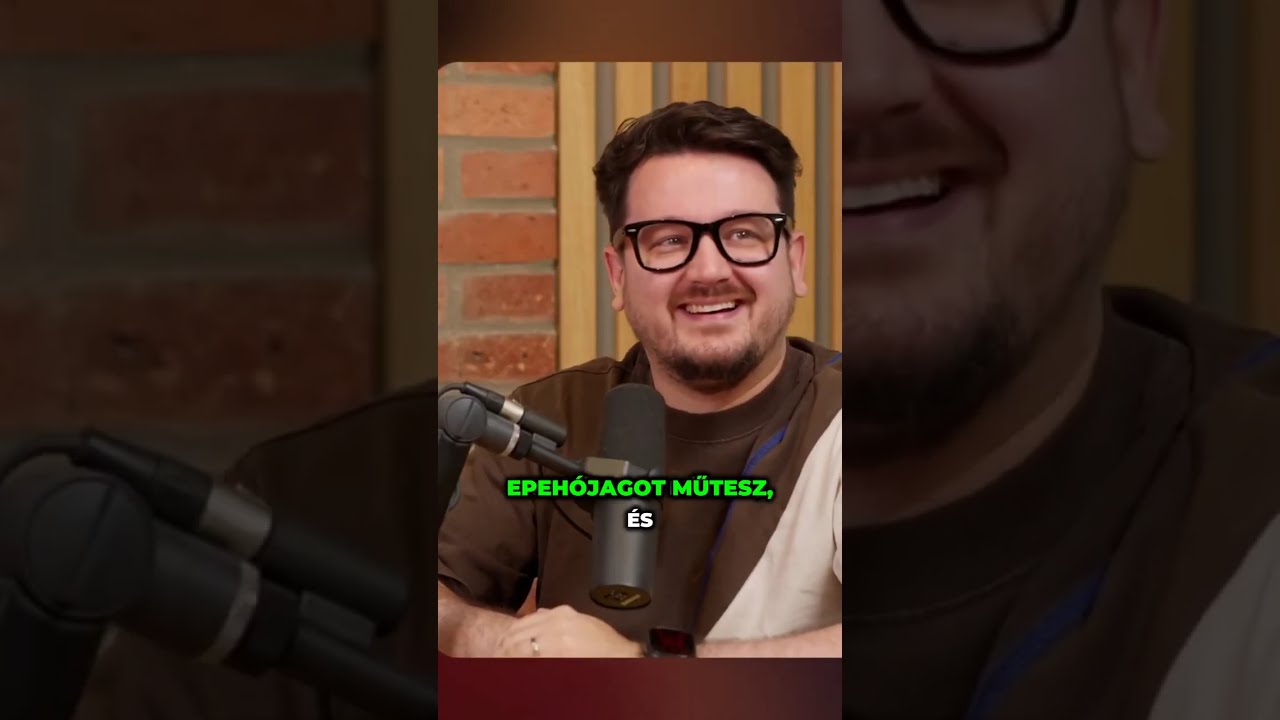 Orvos f&eacute;lrel&eacute;p&eacute;s a műtőben #podcast #thevr