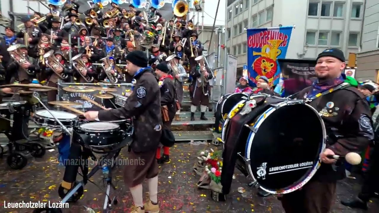 Guggenmusik Leuechotzeler Lozärn 2026 🎉 Fasnacht Luzern