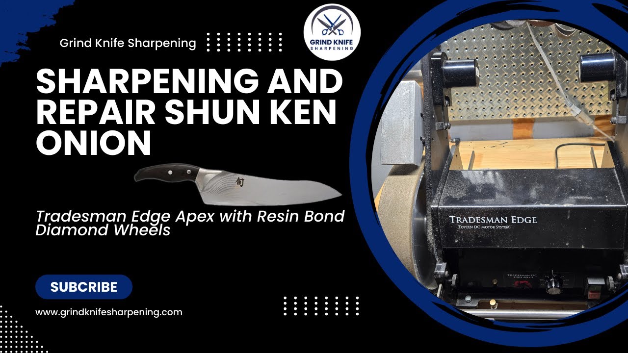 Edge repair and Sharpening Tradesman Edge Apex