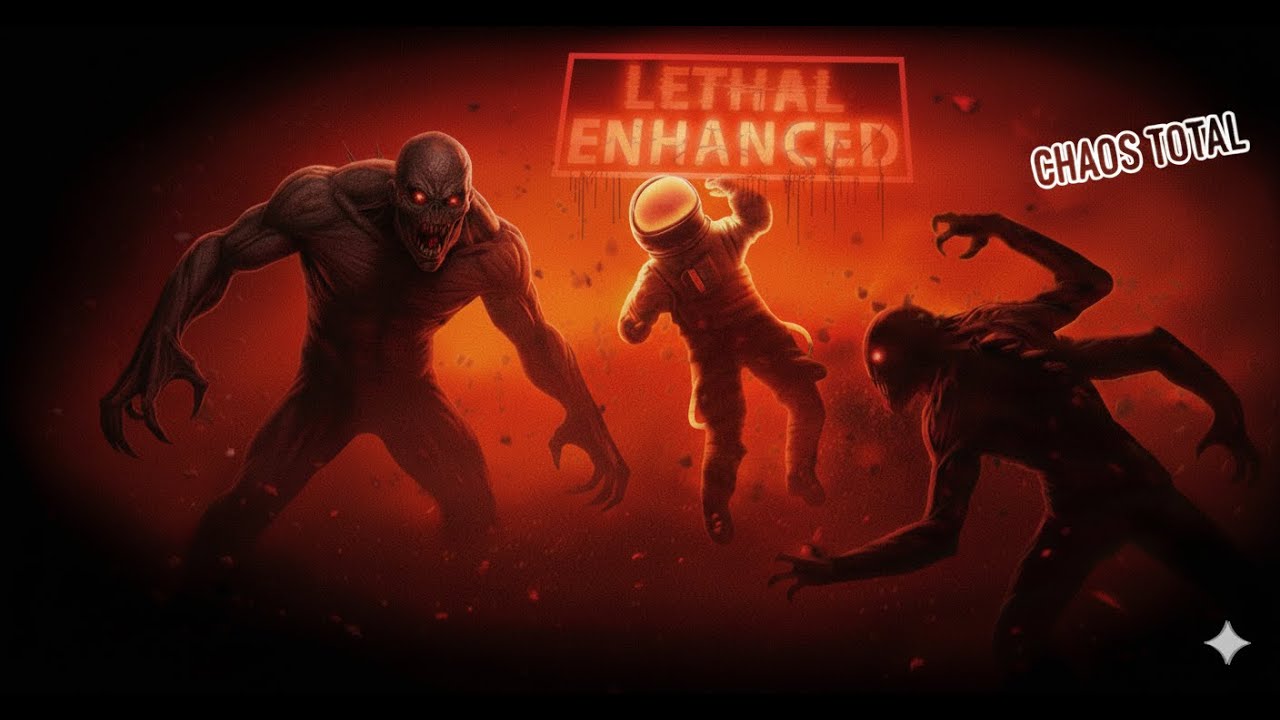 LETHAL ENHANCED : CE MOD EST UN CHAOS TOTAL ! (Gameplay Horreur) Lethal Company !!!