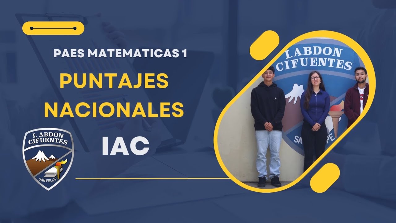 Entrevista a Institutanos que obtuvieron puntaje nacional en la PAES