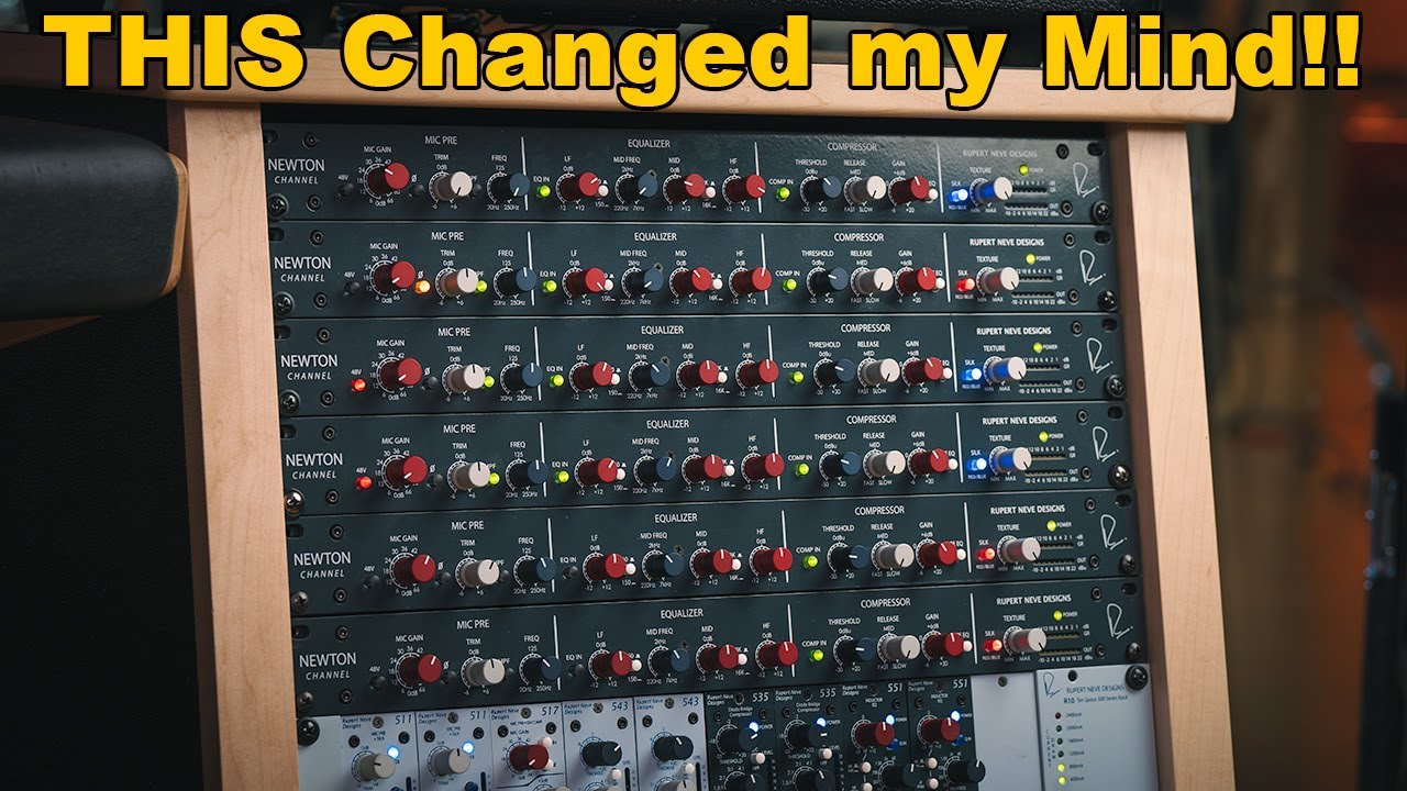 I Never Wanted a Channel Strip... Until NOW - Rupert Neve Designs Newton
