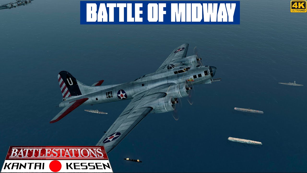 BATTLE OF MIDWAY | Battlestations Kantai Kessen Mod 2024
