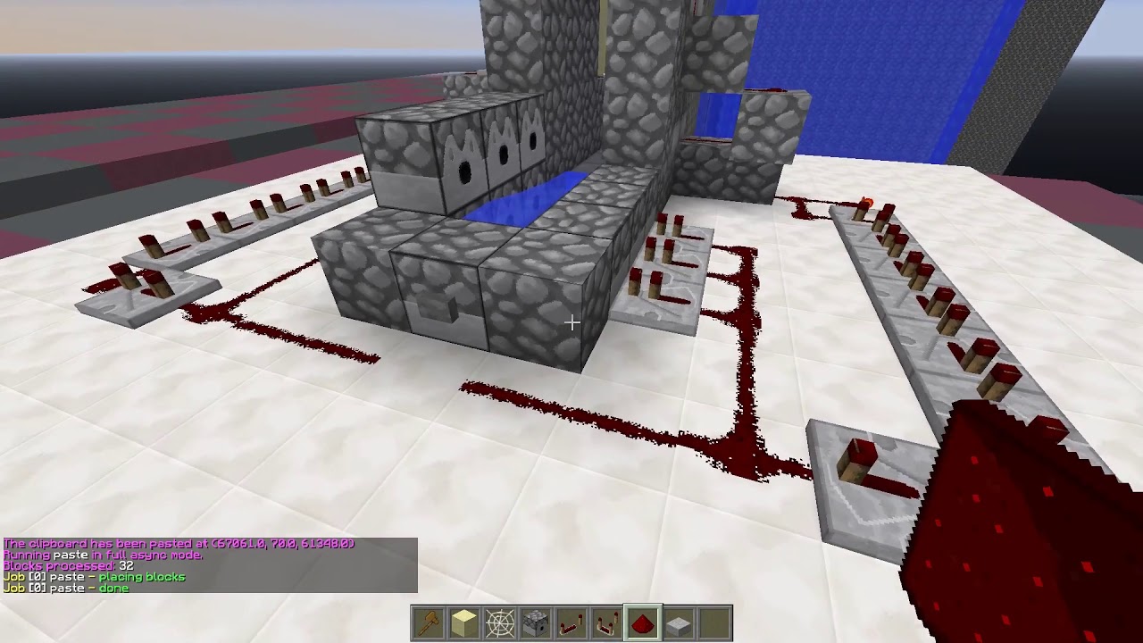 Minecraft Factions 1.8 How to Destroy Water Walls (Cannon Tutorial)