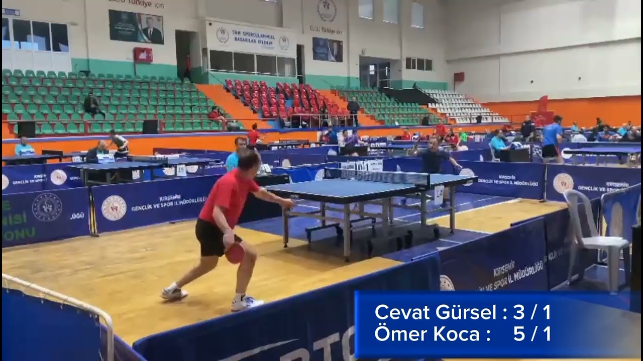 CAVAT GÜRSEL & ÖMER KOCA Maçından 3.Seti Özeti