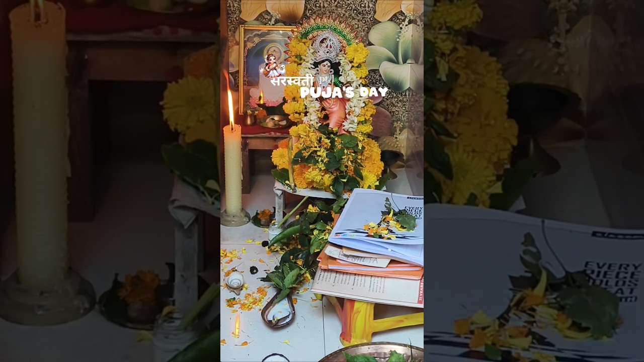 Saraswati puja's day 🦢 || pt.1 || Mini vlog || a day in my life 💞 || 