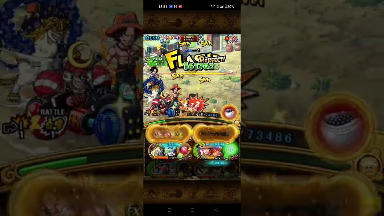 OPTC - Grand Voyage Vs Smoker & Tashigi  Nanohana to Rainbase Lv4