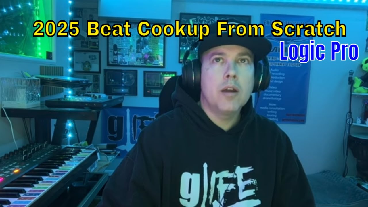 How to Make a LoFi Chill Beat from Scratch on Logic Pro 2025 - gLife